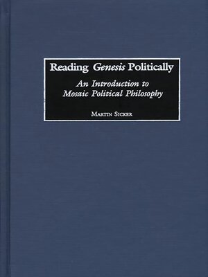 cover image of Reading Genesis Politically
